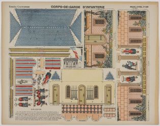 CORPS-DE-GARDE D'INFANTERIE (titre inscrit) ; © Claude Philippot