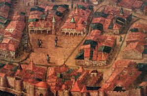 Vue de la ville d’Epinal en 1626. (titre factice) ; plan Bellot (titre factice) ; © Essy Erfani