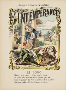 LES GROS / DÉFAUTS / DES / BÊTES / EXPLIQUÉS PAR UNE AUTRE / ET TRADUITS par / GILBERT. (titre inscrit) ; © Essy Erfani