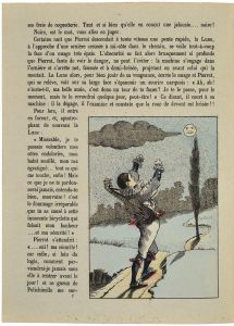 Pierrot bicycliste / La Lune / et ce Faquin de Polichinelle. (titre inscrit)