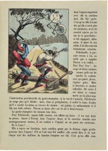 Pierrot bicycliste / La Lune / et ce Faquin de Polichinelle. (titre inscrit)