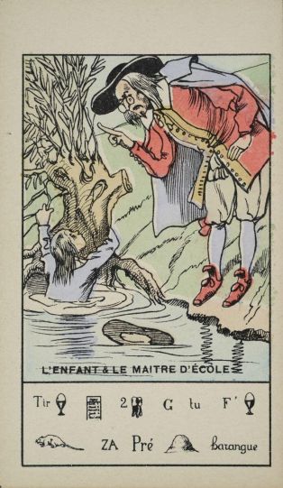 L’ENFANT & LE MAITRE D’ÉCOLE (titre inscrit)