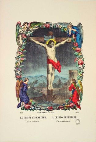 LE CHRIST RÉDEMPTEUR. / N°. 247 (titre inscrit, fr., it., esp., angl.)