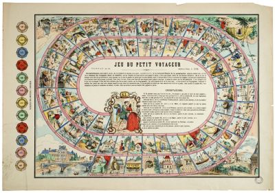 JEU DU PETIT VOYAGEUR. N° 1735. (titre inscrit)