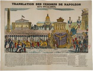 TRANSLATION DES CENDRES DE NAPOLEON / AUX INVALIDES. (titre inscrit) ; © Cliché H. Rouyer