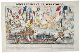 BOMBARDEMENT DE SEBASTOPOL. (titre inscrit)