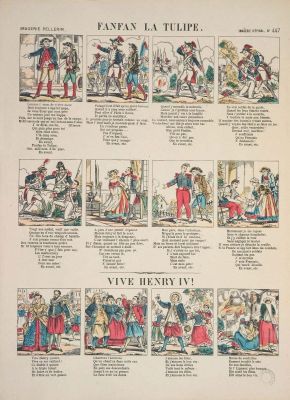 FANFAN LA TULIPE. / VIVE HENRY IV ! (titre inscrit) : Cliché H. Rouyer