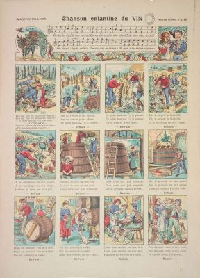 Chanson enfantine du VIN (titre inscrit) : Cliché H. Rouyer