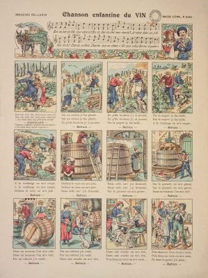 Chanson enfantine du VIN (titre inscrit) : Cliché H. Rouyer