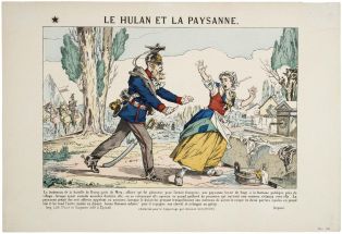 LE HULAN ET LA PAYSANNE. (titre inscrit)