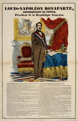 LOUIS-NAPOLEON BONAPARTE, REPRESENTANT DU PEUPLE, Président de la République française. (titre inscrit) ; © Essy Erfani