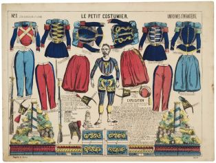 LE PETIT COSTUMIER / UNIFORMES D'INFANTERIE N°.1 (titre inscrit) ; © Essy Erfani