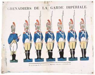 GRENADIERS DE LA GARDE IMPERIALE. (titre inscrit)