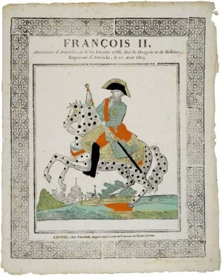 FRANCOIS II, / ARCHIDUC d'Autriche, né le 12 Février 1768, Roi de Hongrie et de Bohême, / Empereur d'Autriche, le 11 Août 1804 (titre inscrit) ; © Essy Erfani