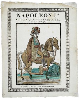 NAPOLÉON IER. / Empereur des Français, Protecteur de la Confédération du Rhin, / Né le 15 Août 1769. (titre inscrit) ; © Essy Erfani