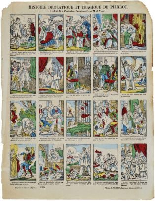 HISTOIRE DROLATIQUE ET TRAGIQUE DE PIERROT / (Extrait de la Pantomime Pierrot marié par M. J. Viard) / 433 (titre inscrit) ; © Essy Erfani
