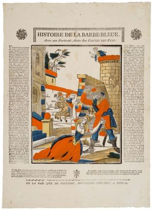 HISTOIRE DE LA BARBE-BLEUE, / Avec son Portrait, tirée des CONTES DES FEES. (titre inscrit) ; © Essy Erfani