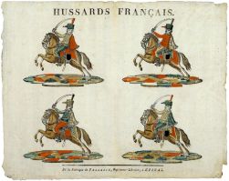 HUSSARDS FRANCAIS. (titre inscrit)