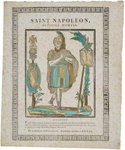 SAINT NAPOLEON, / OFFICIER ROMAIN. (titre inscrit)