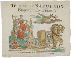 Triomphe de NAPOLEON, / Empereur des Français. (titre inscrit)