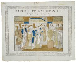 BAPTEME DE NAPOLEON II, / ROI DE ROME. (titre inscrit)