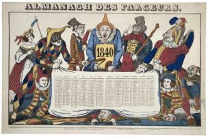 ALMANACH DES FARCEURS. 1840 (titre inscrit)