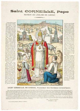 Saint CORNEILLE, Pape / PATRON DE L'EGLISE DE CARNAC (titre inscrit)