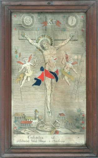 Consumatum est (titre inscrit lat.) ; Jésus sur la croix (titre factice)
