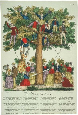 Der Baum der Liebe. N°= 1156. (titre inscrit all.) ; L'arbre d'amour (titre traduit)