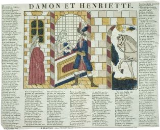 DAMON ET HENRIETTE. (titre inscrit)