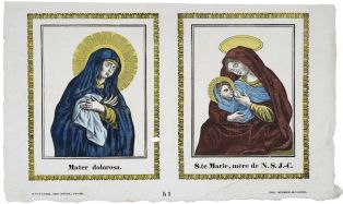 Mater dolorosa S.te Marie, mère de N. S. J.-C. h 1 (titre inscrit)