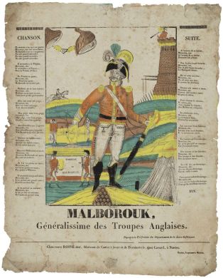MALBOROUK, / Généralissime des Troupes Anglaises. (titre inscrit) ; © Essy Erfani