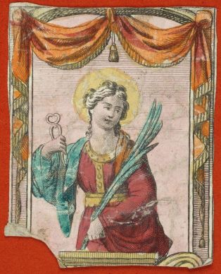 sainte Agathe (titre factice) ; © Cliché H. Rouyer