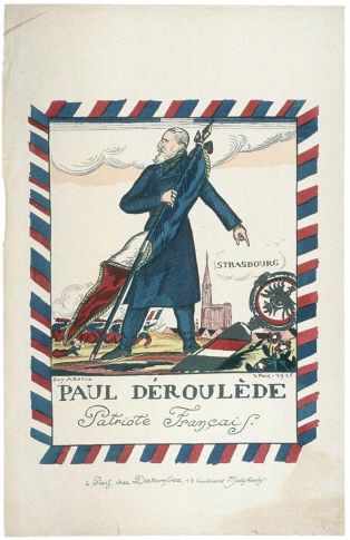 PAUL DÉROULÈDE / Patriote Français. (titre inscrit)