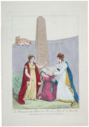 La France présente à Rome, son Roi, né à Paris, le 20 Mars, 1811. (titre inscrit)