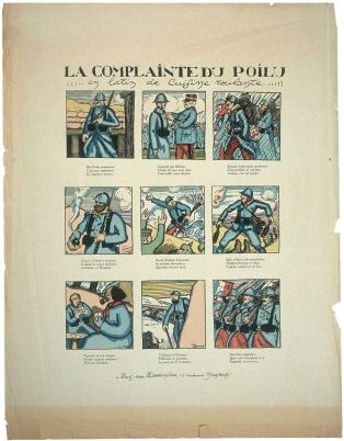 LA COMPLAINTE DU POILU (titre inscrit)