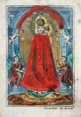 S MARIA LAURETANA (titre inscrit lat.) ; Notre Dame de Lorette (titre factice)
