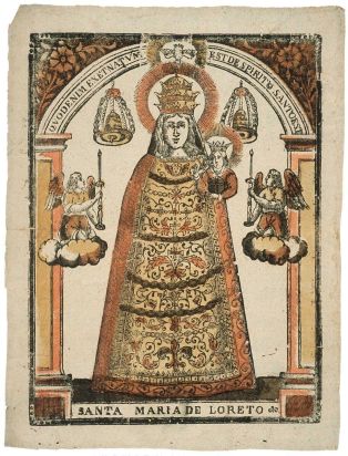 SANTA MARIA DE LORETO (titre inscrit, it.) ; Notre Dame de Lorette (titre factice)