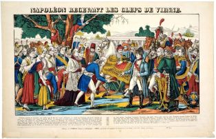 NAPOLEON RECEVANT LES CLEFS DE VIENNE. (N° 24.) (titre inscrit) ; © Essy Erfani