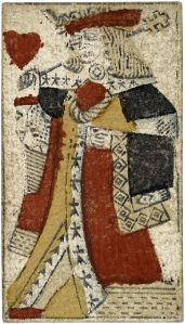 roi de coeur au portrait de Lorraine (avec sceptre à croix de Lorraine) (titre factice) ; © Essy Erfani