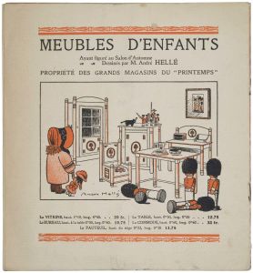 JOUETS / CADEAUX / A PARTIR DU / LUNDI 5 DÉCEMBRE / Venez ... venez .!!! / Petits et Grands / voir le / Village Enchanté : que j'ai bâti / dans le Hall / des Grands Magasins / du Printemps (titre inscrit)