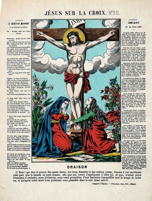 JESUS SUR LA CROIX. N° 211. (titre inscrit)