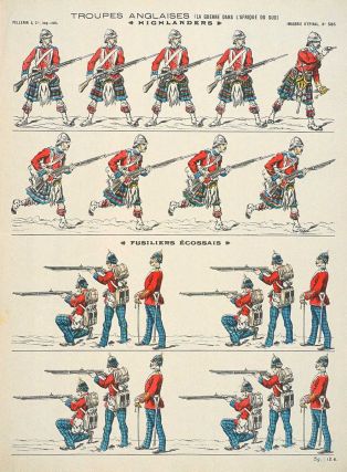 TROUPES ANGLAISES ... HIGHLANDERS / FUSILIERS ECOSSAIS (titre inscrit)