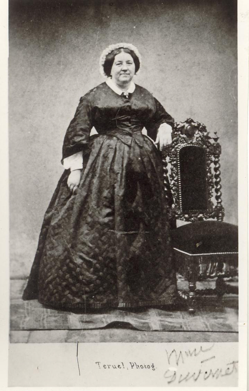 Mme Charles DUVERNET, née Eugènie DUCARTERON, fille de François DUCARTERON