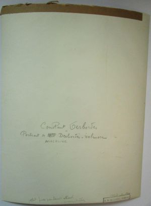 Marceline DESBORDES VALMORE ; © Collections musée George Sand et de la Vallée Noire