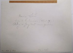 Le jeu des bonhommes - Nohant 1837 ; Balzac et George Sand comme spectacteurs ; © Collections musée George Sand et de la Vallée Noire