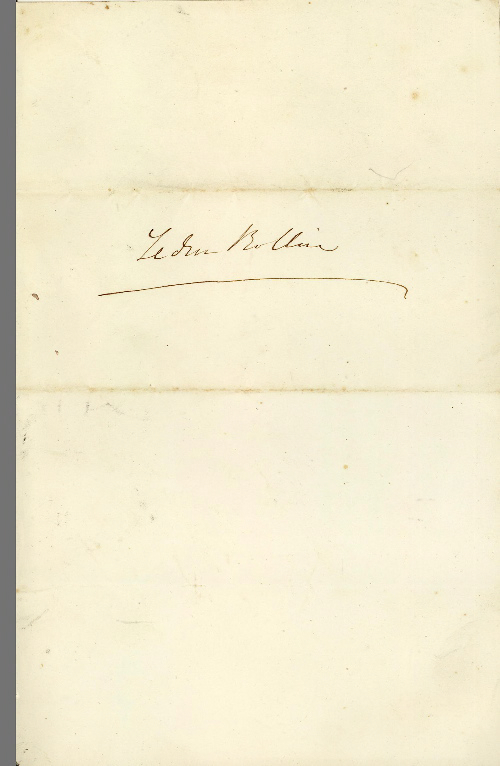 Lettre autographe signée de Alexandre-Auguste LEDRU-ROLLIN à Bousquet