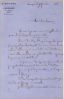 Lettre autographe signée de Louis-Adolphe Brisson à son f...
