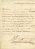 Lettre autographe signée de Louise Antoinette Thérèse de ...