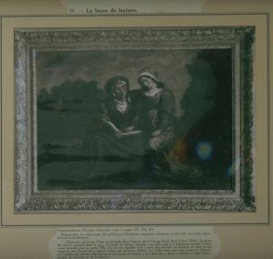 L'éducation de la Vierge : la leçon de lecture ; © Collections musée George Sand et de la Vallée Noire